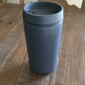 Thermos Alta Series Gray Insulated Travel Mug with Flip Lid